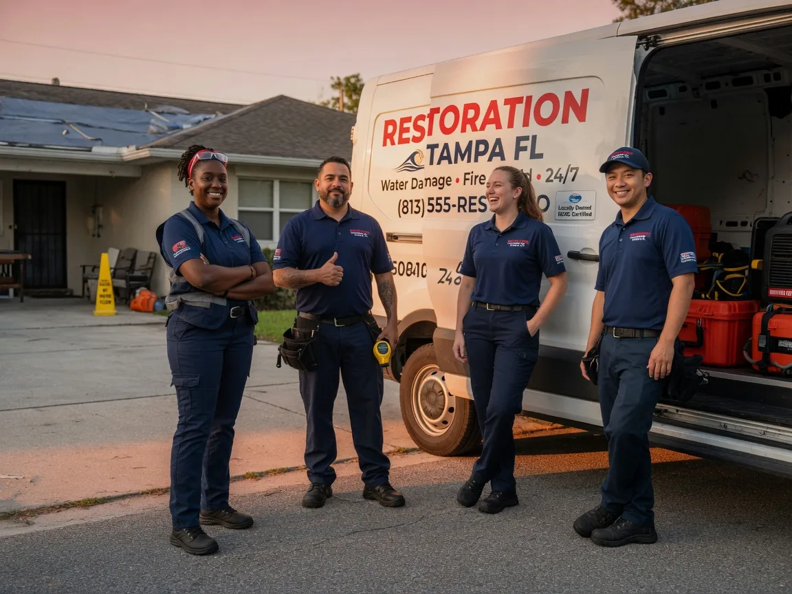 Water Damage Restoration company in Rogers, AR